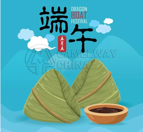 China Dragon Boat Festival Poster Template design Vector 01